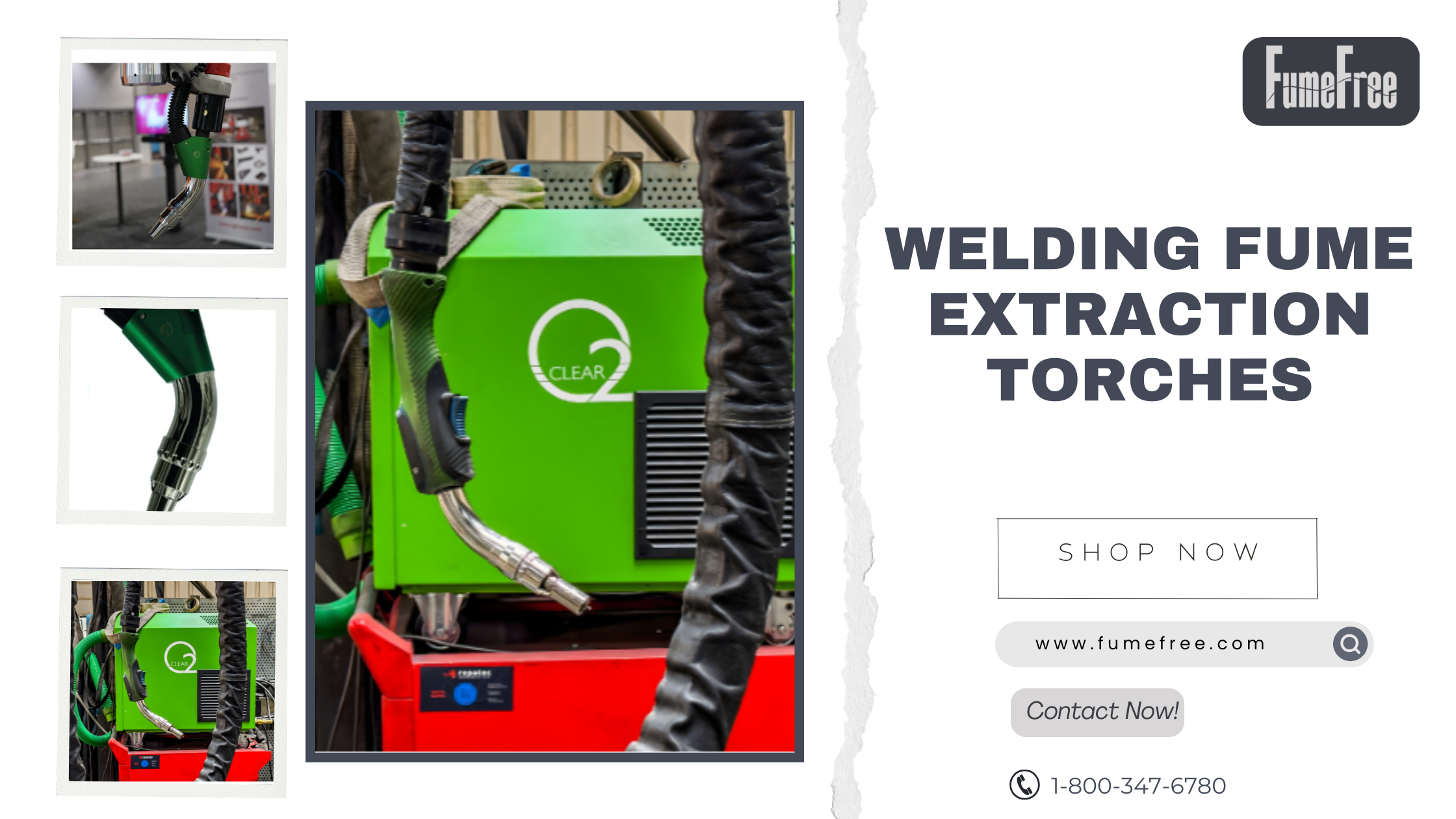 Welding Fume Extraction Torches | Fumefree